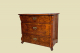 Kommode ANTIK Louis Philippe VINTAGE Birke Schrank Sideboard von 1840