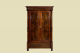 1880er Kleiderschrank ANTIK Gründerzeit VINTAGE Nußbaum Säulen Schrank von 1880