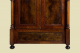 1880er Kleiderschrank ANTIK Gründerzeit VINTAGE Nußbaum Säulen Schrank von 1880