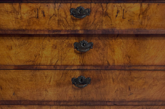 1880er Kommode ANTIK Gründerzeit Nußbaum Sideboard Schrank von 1880