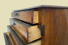 1880er Kommode ANTIK Gründerzeit Nußbaum Sideboard Schrank von 1880