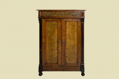 1880er Vertiko ANTIK Gründerzeit Nußbaum Kommode Schrank von 1880