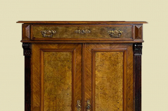 1880er Vertiko ANTIK Gründerzeit Nußbaum Kommode Schrank von 1880