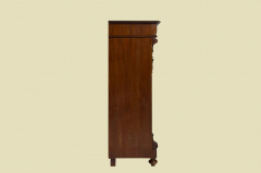 1880er HANDPOLIERT Vertiko ANTIK Gründerzeit Nußbaum Kommode Schrank von 1880