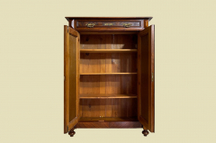 1880er HANDPOLIERT Vertiko ANTIK Gründerzeit Nußbaum Kommode Schrank von 1880