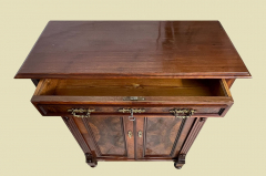 1880er HANDPOLIERT Vertiko ANTIK Gründerzeit Nußbaum Kommode Schrank von 1880
