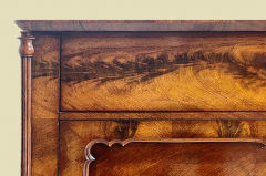 HANDPOLIERTE Kommode ANTIK Louis Philippe Mahagoni Schrank Sideboard von 1840