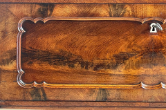 HANDPOLIERTE Kommode ANTIK Louis Philippe Mahagoni Schrank Sideboard von 1840