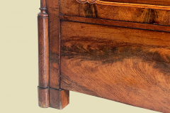 HANDPOLIERTE Kommode ANTIK Louis Philippe Mahagoni Schrank Sideboard von 1840