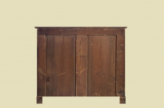 HANDPOLIERTE Kommode ANTIK Louis Philippe Mahagoni Schrank Sideboard von 1840