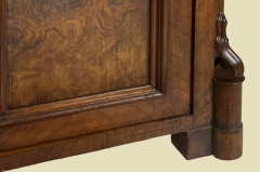 1840er Vertiko ANTIK Louis Philippe Nußbaum Schrank Kommode von 1840