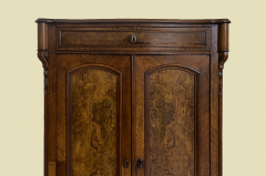 1840er Vertiko ANTIK Louis Philippe Nußbaum Schrank Kommode von 1840