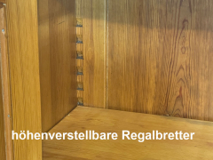1840er Vertiko ANTIK Louis Philippe Nußbaum Schrank Kommode von 1840