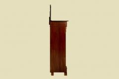 1920er Vertiko ANTIK Jugendstil Nußbaum Lebensbaum Kommode Schrank mit Aufsatz