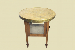 1920er Rauchtisch ANTIK Jugendstil Beistell Vitrine Tee Tisch von 1920