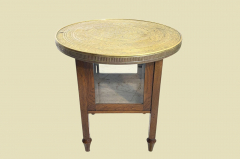 1920er Rauchtisch ANTIK Jugendstil Beistell Vitrine Tee Tisch von 1920