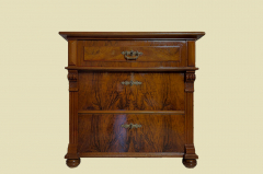VOLLRESTAURIERT Kommode ANTIK Gründerzeit Nußbaum Sideboard Schrank von 1880