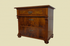 VOLLRESTAURIERT Kommode ANTIK Gründerzeit Nußbaum Sideboard Schrank von 1880