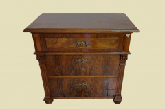 VOLLRESTAURIERT Kommode ANTIK Gründerzeit Nußbaum Sideboard Schrank von 1880
