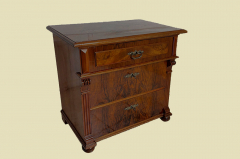 VOLLRESTAURIERT Kommode ANTIK Gründerzeit Nußbaum Sideboard Schrank von 1880
