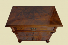 VOLLRESTAURIERT Kommode ANTIK Gründerzeit Nußbaum Sideboard Schrank von 1880
