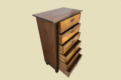 Kommode ANTIK Gründerzeit Nußbaum Herrenkommode Schrank von 1880