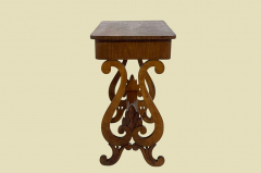 1820er Nähtisch ANTIK Biedermeier Kirschholz Tisch Beistelltisch von 1820