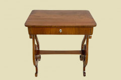 1820er Nähtisch ANTIK Biedermeier Kirschholz Tisch Beistelltisch von 1820