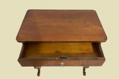1820er Nähtisch ANTIK Biedermeier Kirschholz Tisch Beistelltisch von 1820