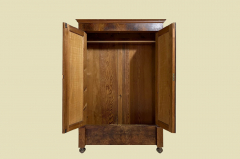 1880er Kleiderschrank ANTIK Gründerzeit Nußbaum Schrank von 1880