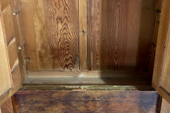 1880er Kleiderschrank ANTIK Gründerzeit Nußbaum Schrank von 1880