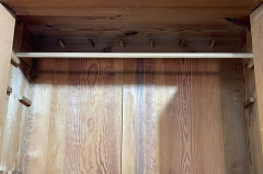 1880er Kleiderschrank ANTIK Gründerzeit Nußbaum Schrank von 1880