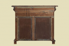 1880er ANTIK Gründerzeit Nußbaum Säulen Kommode Anrichte Buffet Vertiko von 1880