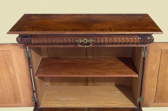 1880er ANTIK Gründerzeit Nußbaum Säulen Kommode Anrichte Buffet Vertiko von 1880