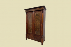 1880er Kleiderschrank ANTIK Gründerzeit Nußbaum Schrank von 1880