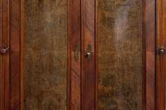 1880er Kleiderschrank ANTIK Gründerzeit Nußbaum Schrank von 1880