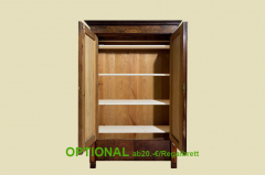1880er Kleiderschrank ANTIK Gründerzeit Nußbaum Schrank von 1880