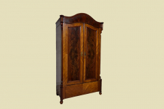1840er ANTIK Schrank Louis Philippe Mahagoni Wäsche Kleiderschrank von 1840