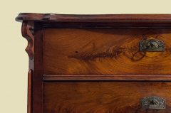 1840er Kommode ANTIK Louis Philippe Mahagoni Schrank Sideboard von 1840