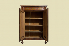 1920er Vertiko ANTIK Jugendstil Nußbaum Lebensbaum Kommode Schrank von 1920