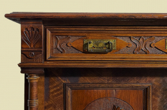 1920er Vertiko ANTIK Jugendstil Nußbaum Lebensbaum Kommode Schrank von 1920