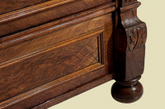 1880er Kommode ANTIK Gründerzeit Nußbaum Sideboard Schrank von 1880