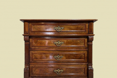 1880er Kommode ANTIK Gründerzeit Nußbaum Sideboard Schrank von 1880