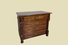 1880er Kommode ANTIK Gründerzeit Nußbaum Sideboard Schrank von 1880