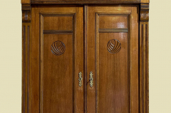 1920er Vertiko ANTIK Jugendstil Nußbaum Kommode Schrank von 1920