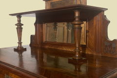 1920er Vertiko ANTIK Jugendstil Nußbaum Lebensbaum Kommode Schrank von 1920