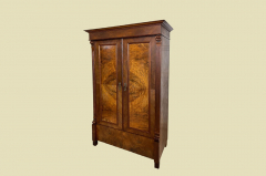 1880er Kleiderschrank ANTIK Gründerzeit Nußbaum Schrank von 1880