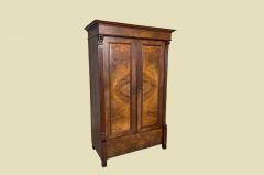 1880er Kleiderschrank ANTIK Gründerzeit Nußbaum Schrank von 1880