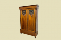 -RESERVIERT- 1920er Kleiderschrank ANTIK Jugendstil Nußbaum Schrank von 1920