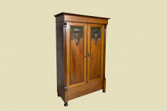 -RESERVIERT- 1920er Kleiderschrank ANTIK Jugendstil Nußbaum Schrank von 1920